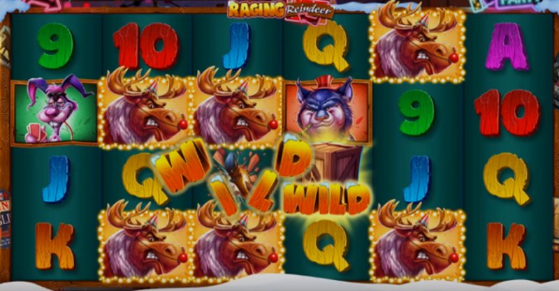 Play Raging Reindeer by Isoftbet at 1Win Casino