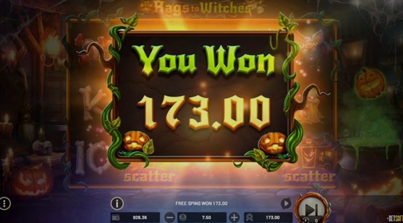 Play Rags to Witches by Betsoft at 1Win Casino