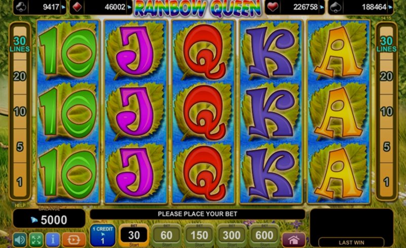 Play Rainbow Queen by Amusnet at 1Win Casino