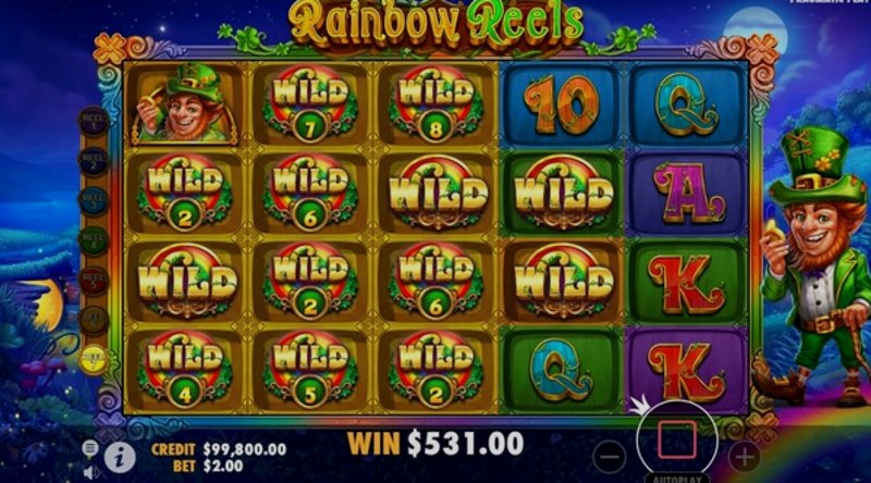 Play Rainbow Reels in Indonesia at 1Win Casino