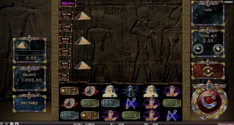 Play Ramses Legacy by Red Rake at 1Win Casino