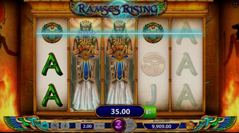 Play Ramses Rising by Bf Games at 1Win Casino