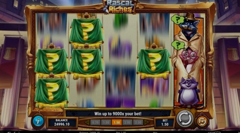 Play Rascal Riches by Playn Go at 1Win Casino