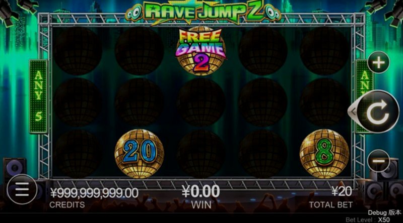 Play Rave Jump 2 by Cq9 at 1Win Casino