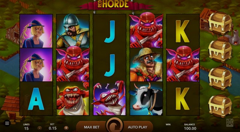 Play Red Horde by Mascot Gaming at 1Win Casino