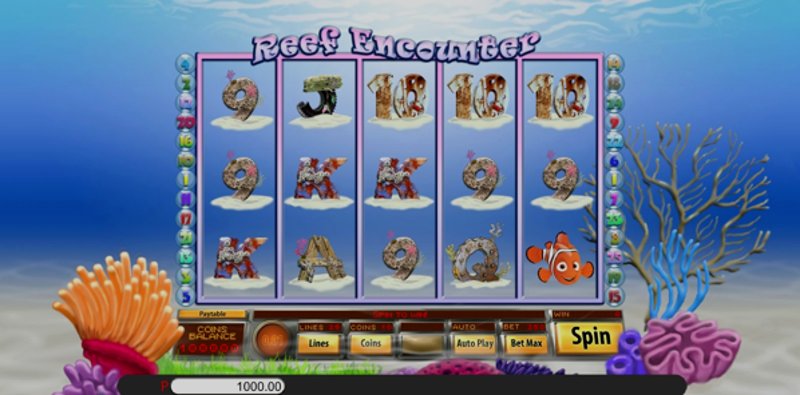 Play Reef Encounter by Genii at 1Win Casino