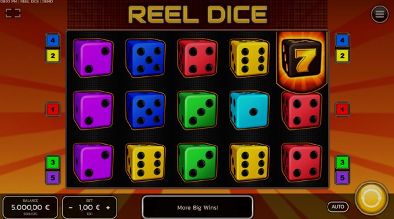 Play Reel Dice by Fazi at 1Win Casino