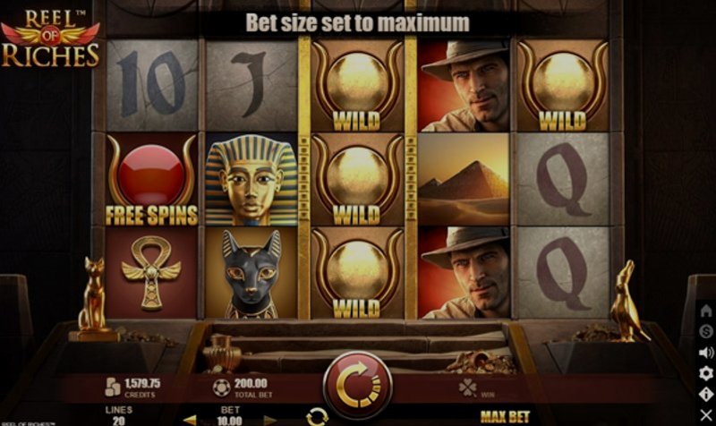 Play Reel of Riches in Chile at 1Win Casino