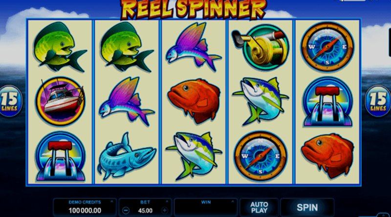 Play Reel Spinner by Games Global at 1Win Casino