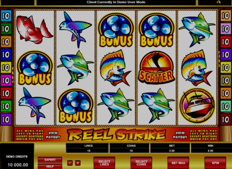 Play Reel Strike by Microgaming at 1Win Casino