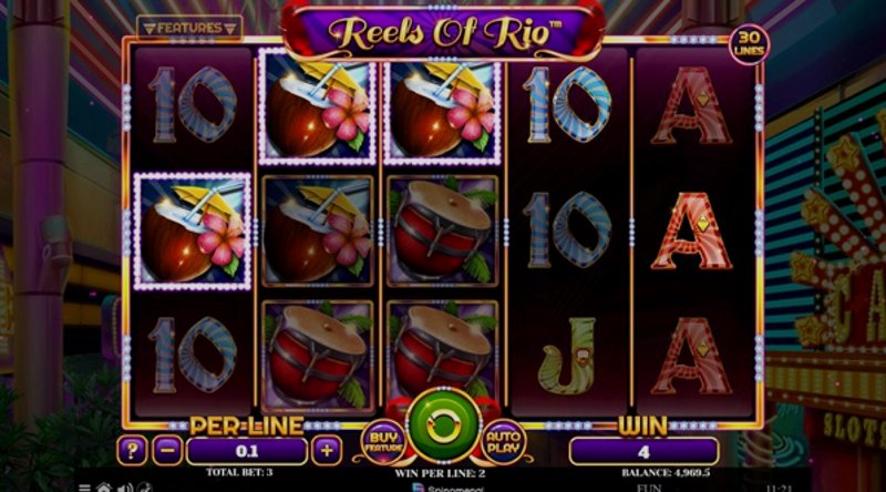 Play Reels Of Rio by Spinomenal at 1Win Casino