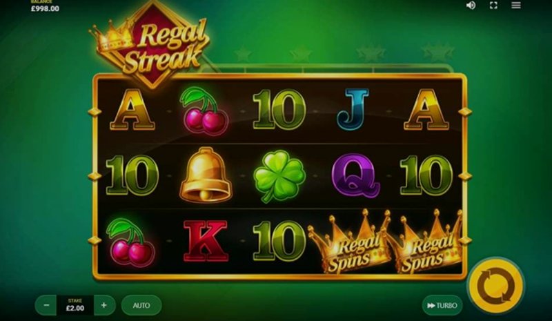 Play Regal Streak by Redtiger at 1Win Casino