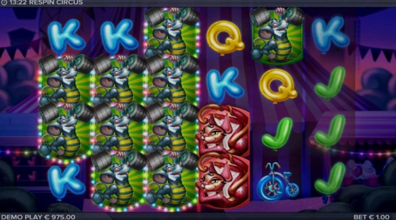 Play Respin Circus by Elk at 1Win Casino