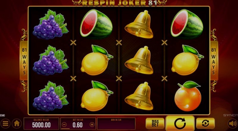 Play Respin Joker 81 by Synot at 1Win Casino