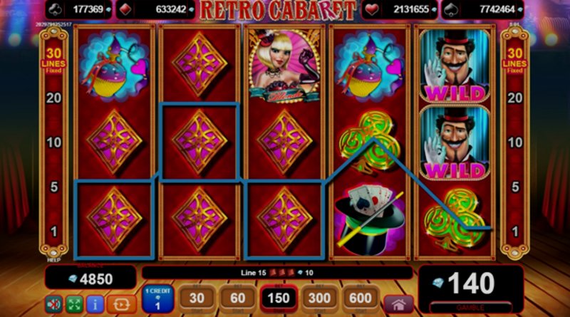 Play Retro Cabaret by Amusnet at 1Win Casino