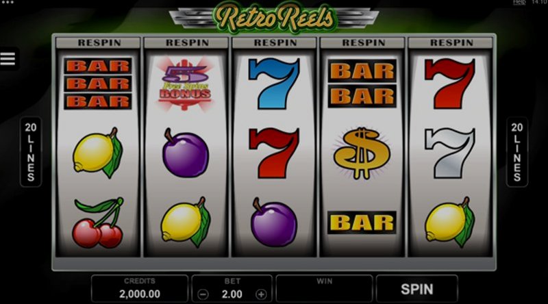 Play Retro Reels by Microgaming at 1Win Casino