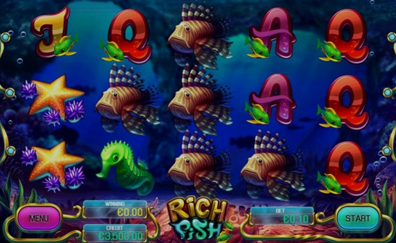 Play Rich Fish by Apollo Play at 1Win Casino