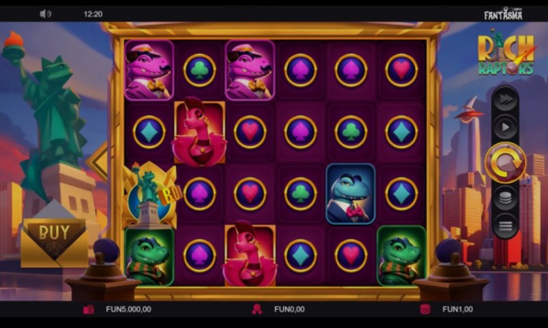 Play Rich Raptors by Fantasma at 1Win Casino