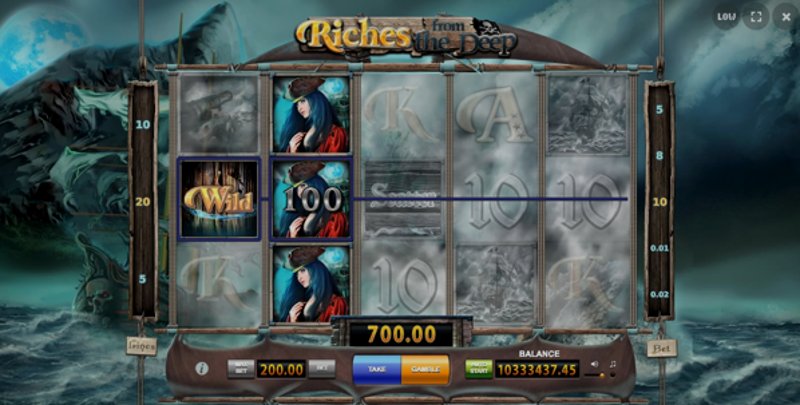 Play Riches From The Deep by Bf Games at 1Win Casino