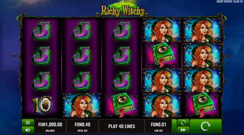 Play Richy Witchy by Platipus at 1Win Casino