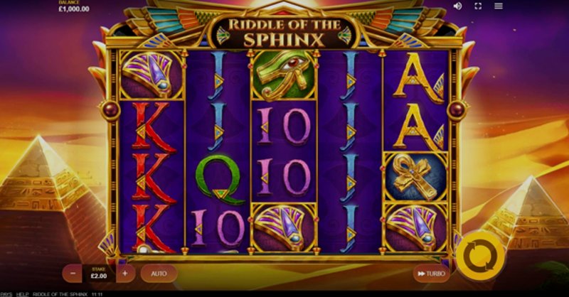 Play Riddle of the Sphinx by Redtiger at 1Win Casino