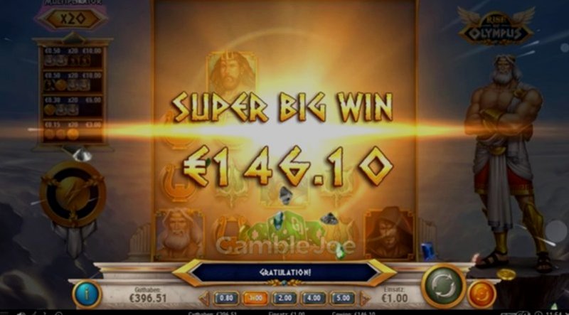 Play Rise of Olympus by Playn Go at 1Win Casino