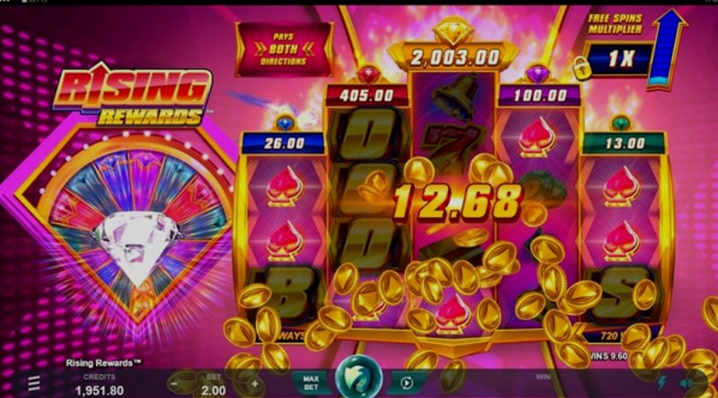 Play Rising Rewards by Games Global at 1Win Casino