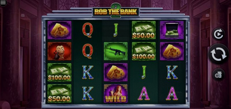 Play Rob The Bank by Ainsworthgame at 1Win Casino