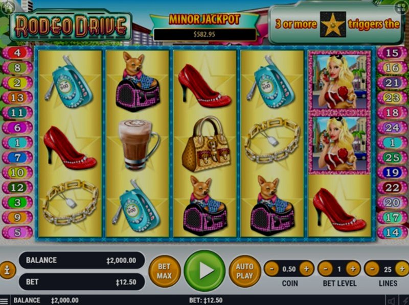 Play Rodeo Drive by Habanero at 1Win Casino