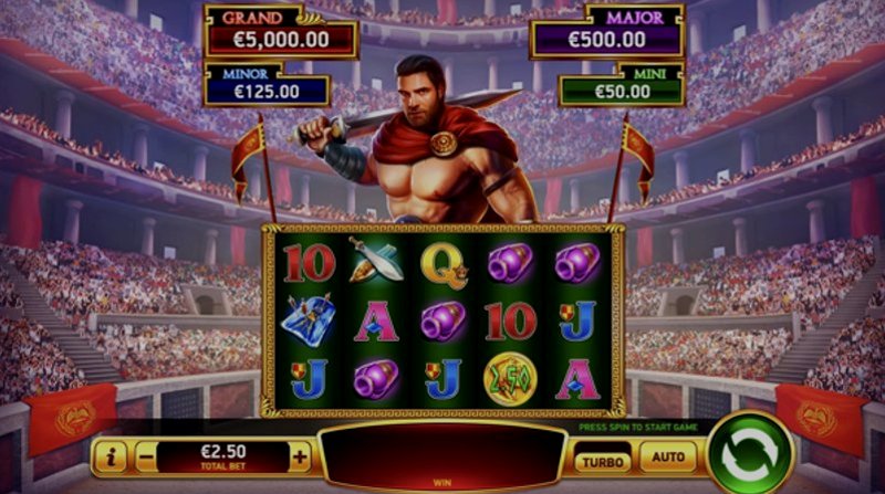 Play Roman Legend by Rubyplay at 1Win Casino