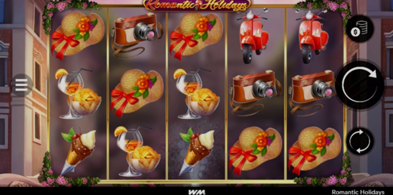 Play Romantic Holidays by Worldmatch at 1Win Casino