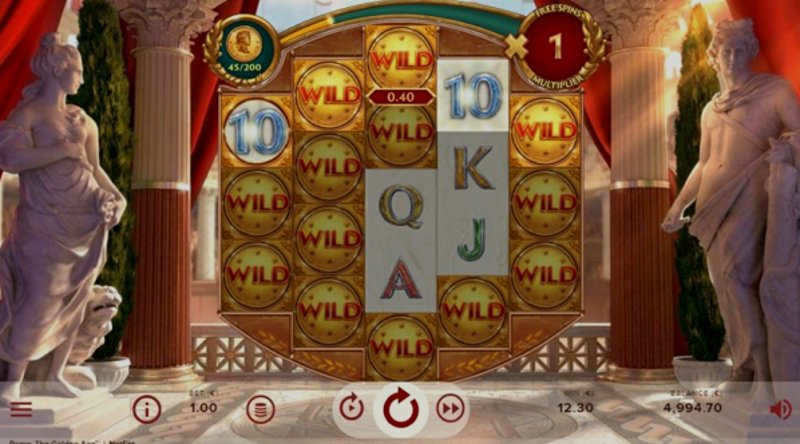 Play Rome: The Golden Age by Netent at 1Win Casino