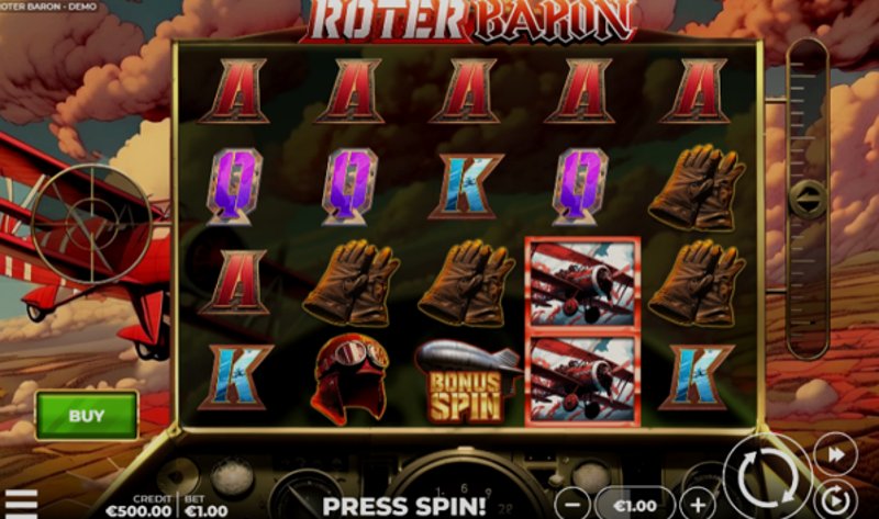 Play Roter Baron by Hollegames at 1Win Casino