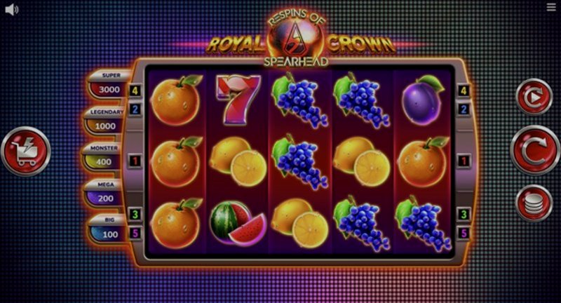 Play Royal Crown 2 Respins of Spearhead by Spearhead at 1Win Casino