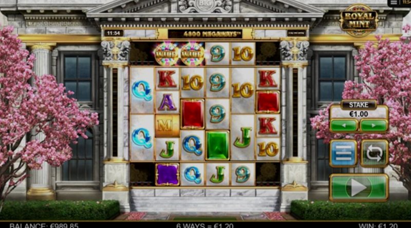 Play Royal Mint by Big Time Gaming at 1Win Casino