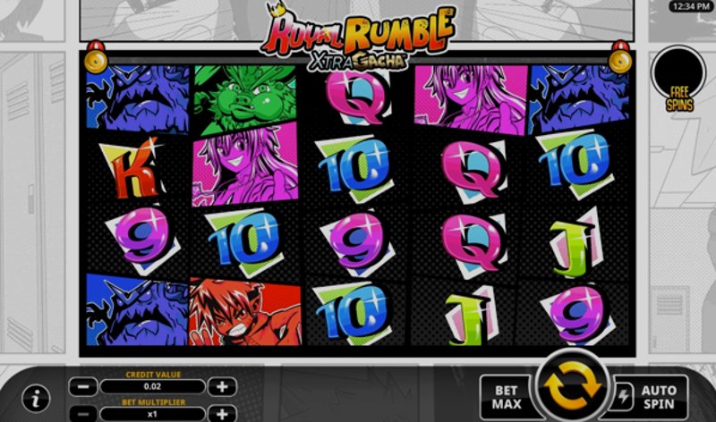 Play Royal Rumble XtraGacha in Colombia at 1Win Casino