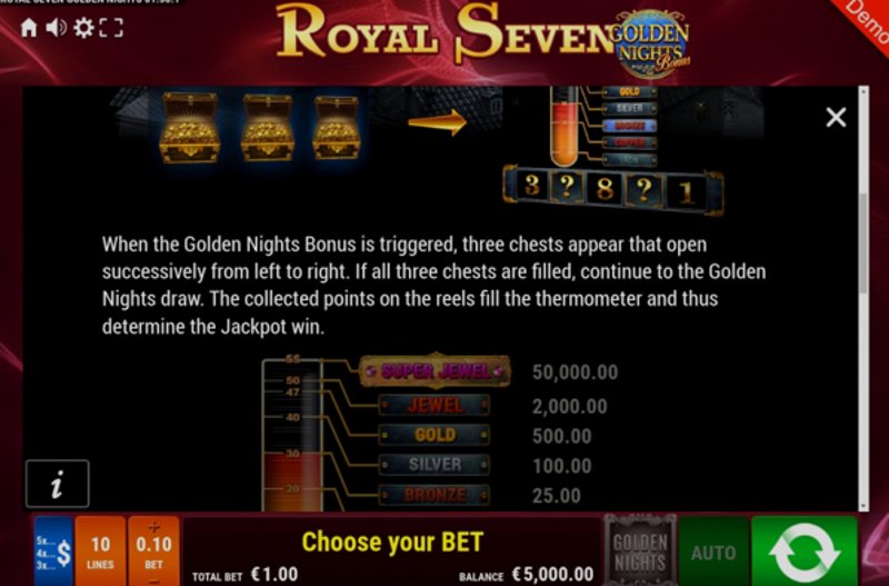 Play Royal Seven in Ivory Coast at 1Win Casino