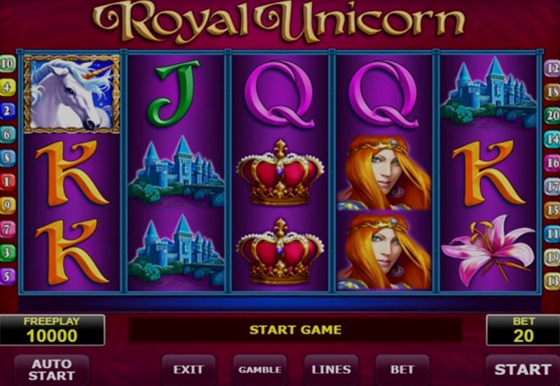 Play Royal Unicorn by Amatic at 1Win Casino