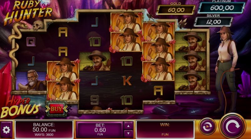 Play Ruby Hunter by Kalamba at 1Win Casino