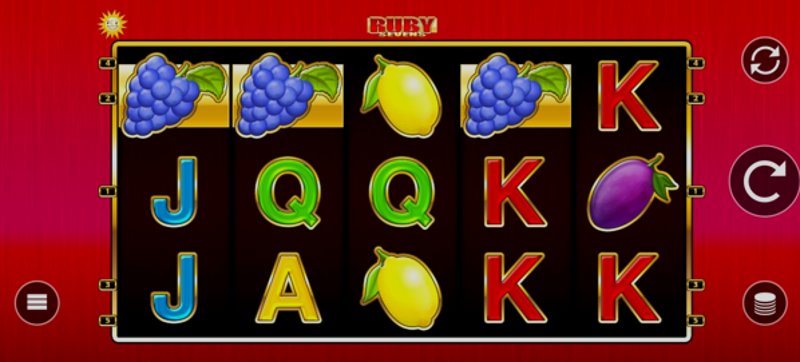 Play Ruby Sevens by Edict at 1Win Casino