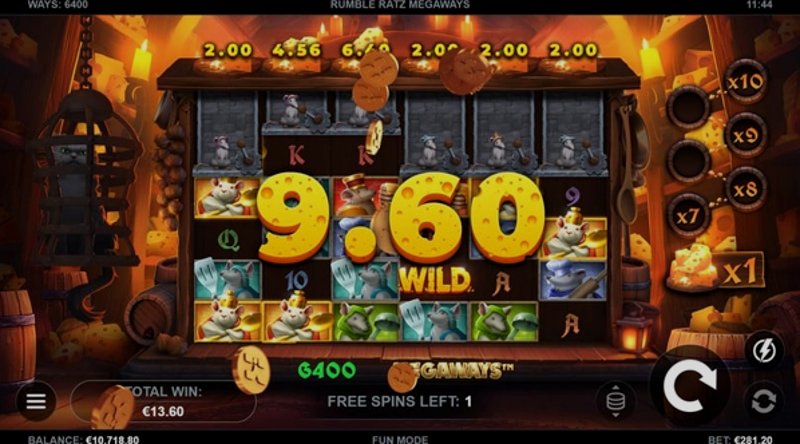 Play Rumble Ratz Megaways by Kalamba at 1Win Casino