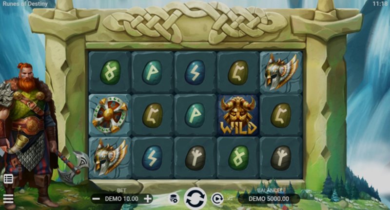 Play Runes Of Destiny by Evoplay at 1Win Casino