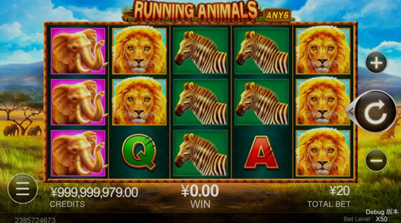 Play Running Animals by Cq9 at 1Win Casino