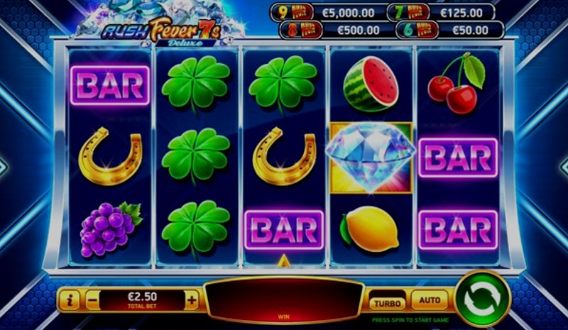 Play Rush Fever 7s by Rubyplay at 1Win Casino