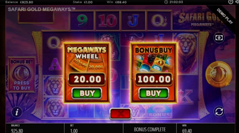 Play Gold Megaways by Big Time Gaming at 1Win Casino