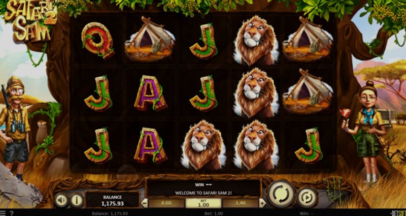 Play Safari Sam 2 by Betsoft at 1Win Casino