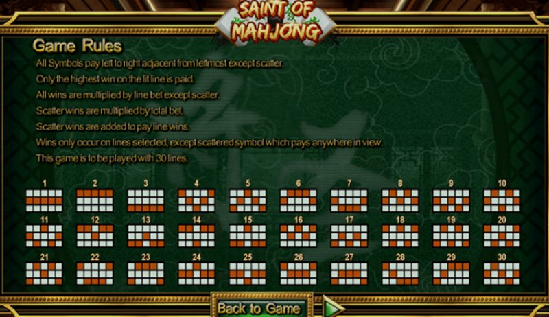 Play Saint of Mahjong by Simpleplay at 1Win Casino