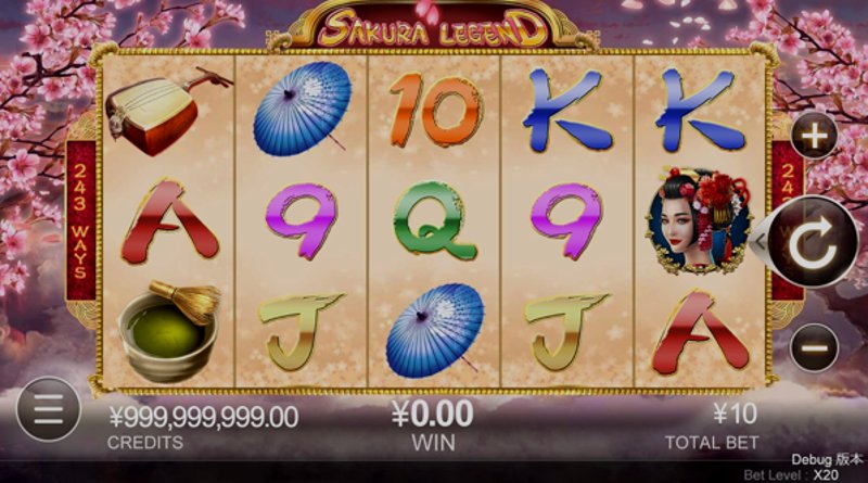 Play Sakura Legend by Cq9 at 1Win Casino