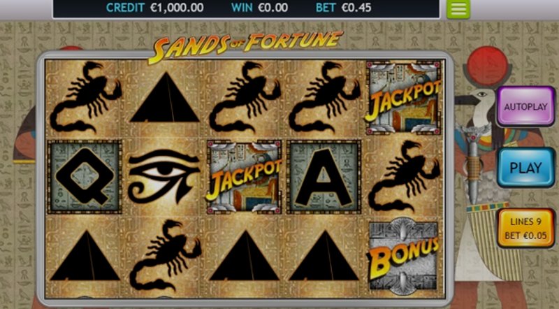 Play Sands Of Fortune by Eyecon at 1Win Casino