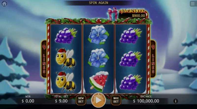 Play Santa Bumble Bee Hold and Win by Kagaming at 1Win Casino